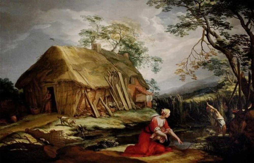 Latona e i contadini della Licia (Ovidio, Metamorfosi) - Museo Centrale